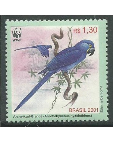 C2382 ARARA-AZUL- GRANDE 2001 - 10.441 Mint